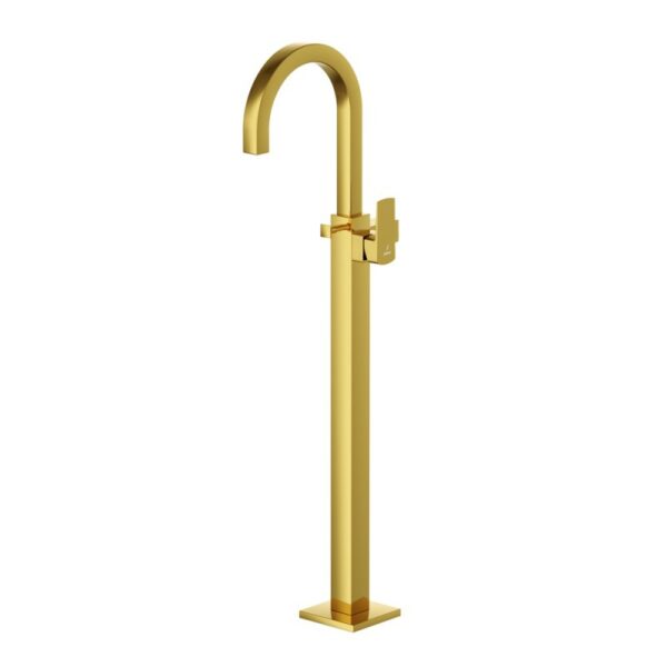 Exposed Parts of Floor Mounted Single Lever Bath Mixer