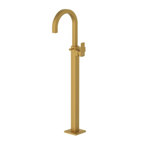 Exposed Parts of Floor Mounted Single Lever Bath Mixer