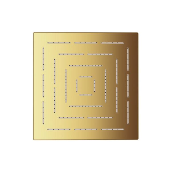 Maze Single Function 300X300mm Maze Square Showerhead