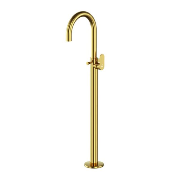 Exposed Parts of Floor Mounted Single Lever Bath Mixer